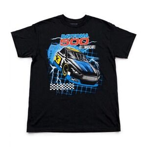 NASCAR Daytona 500 T-Shirt #63 Race Car Lightning Graphic Mens XL Black